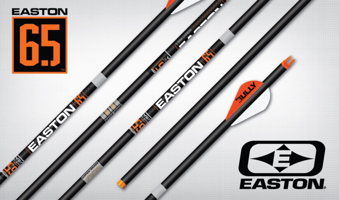 Easton 6.5mm Carbon Match Grade Bare Shaft (Single)