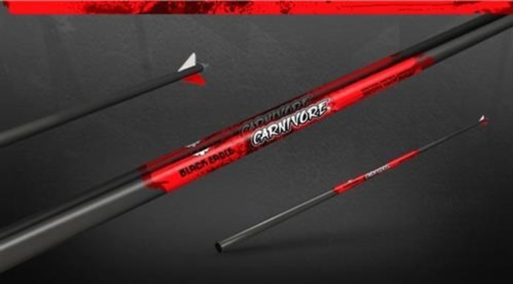 Black Eagle Carnivore .001 Fletched Arrow (6PK)